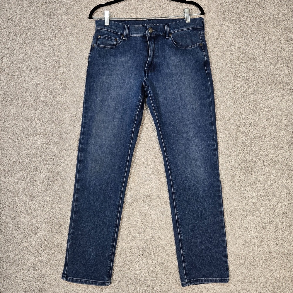 Mott‎ and Bow Jeans Slim Fit Blue Stretch Mens 31x30 (fit 31x28)